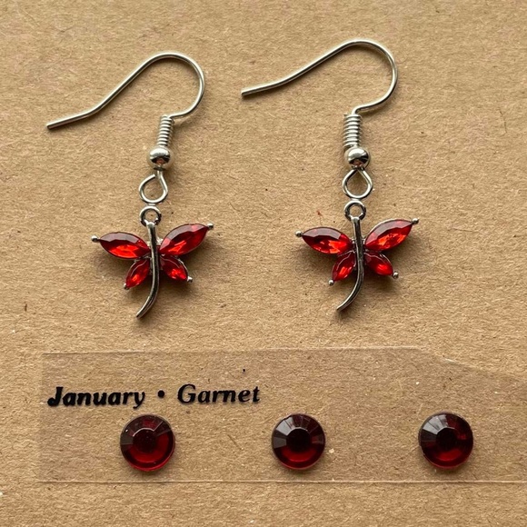 DRAGONFLY EARRINGS - Picture 2 of 16